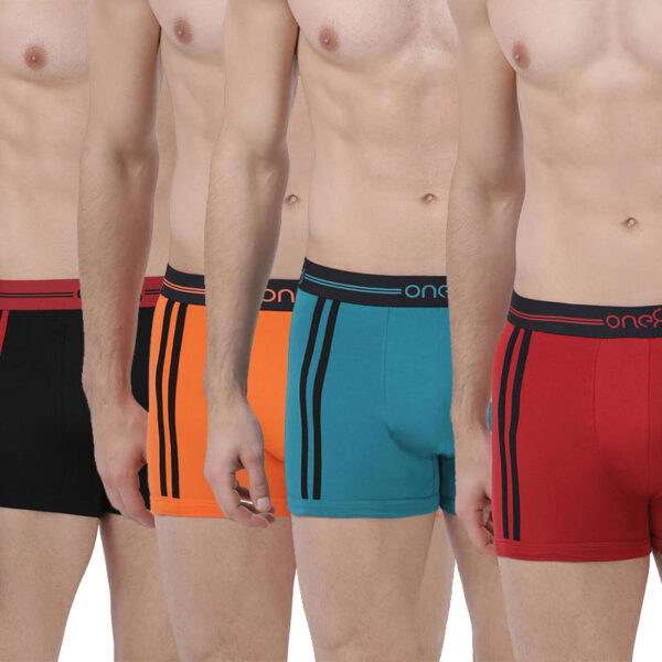 MEN'S FASHION TRUNK (PACK OF 4)