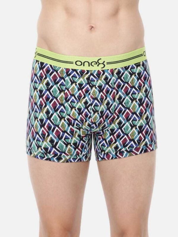 MULTICOLOR PRINTED STRETCH TRUNK - Front