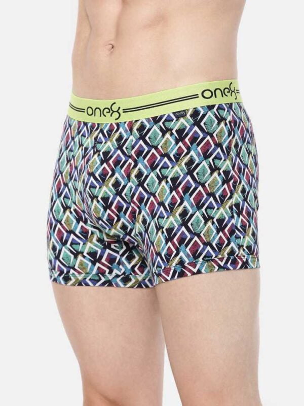MULTICOLOR PRINTED STRETCH TRUNK - Side