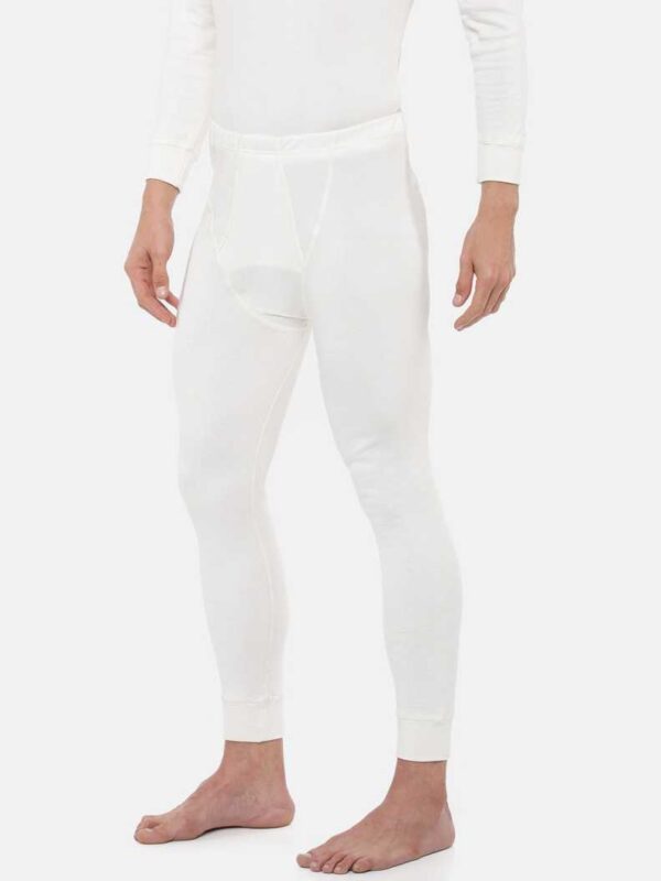 Men's Thermal Pyjama - White - Side - One8 Innerwear